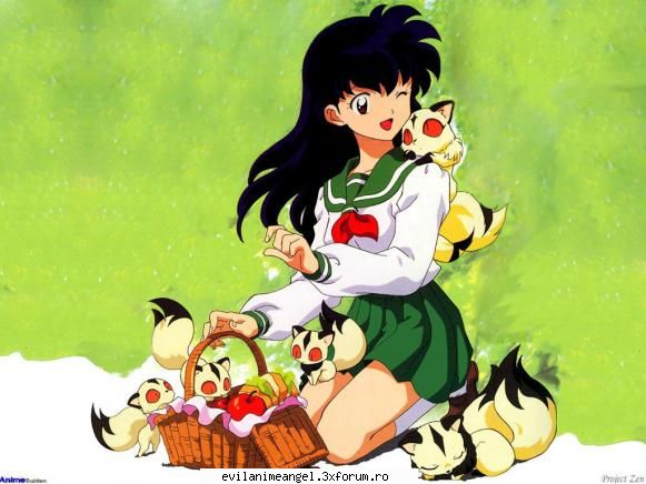 kagome dah.. dar astea inseamna iubire.. daca iubesti persoana.. vrei fie fericit.. asa kagome.. inu