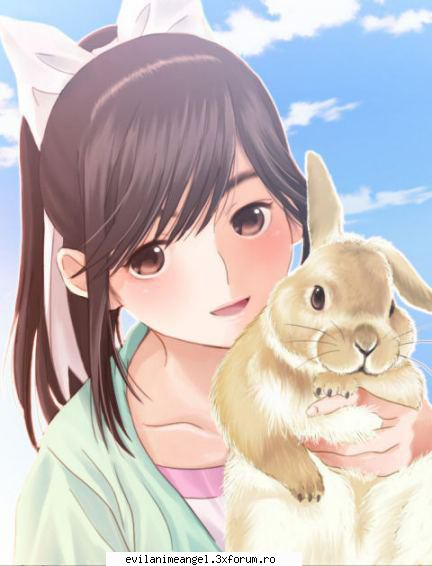 anime girl rabbit!