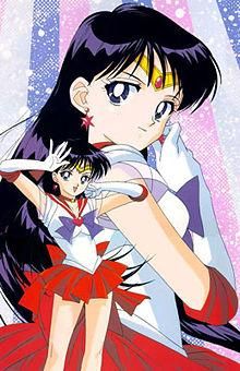 sailor mars sau rei hino pun unele poze mars