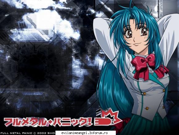 personaje full metal panic kaname chidori