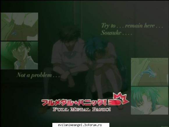 personaje full metal panic scena din film