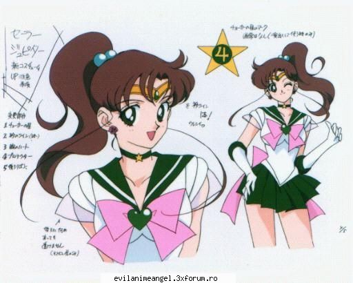 Sailor Jupiter sau Makoto Kino - Sword Art - Sailor moon