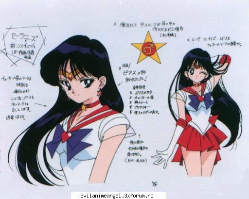 Sailor Mars sau Rei Hino - Sword Art - Sailor moon