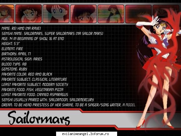 Sailor Mars sau Rei Hino - Alysu - Sailor moon