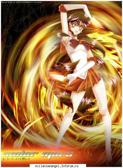 Sailor Mars sau Rei Hino - Alysu - Sailor moon