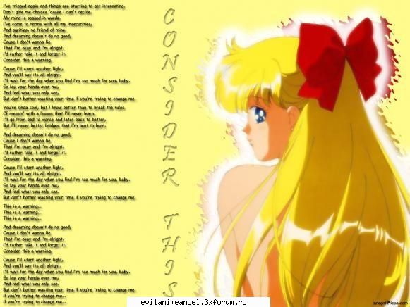 Sailor Venus sau Minako Aino - Sword Art - Sailor moon