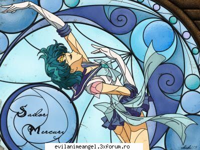 Sailor mercury sau ami mizuno - ea este una dintre cele care invata timida ma rog - Sailor moon
