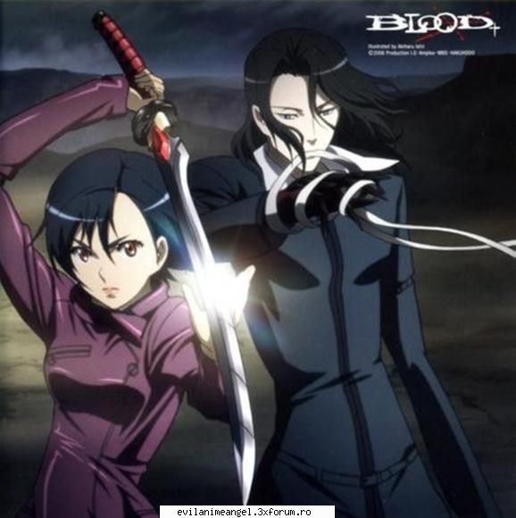 Saya and Hagi - Moony691 - Blood+