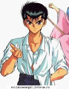 Yusuke Urameshi - Tot dulce a ramas - Yu yu hakusho