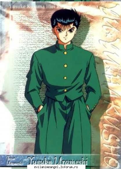 Yusuke Urameshi - Aici ne vom spune parerea despre el si vom punr - Yu yu hakusho