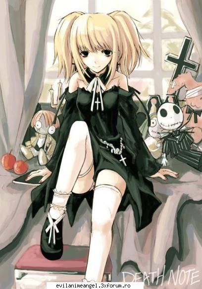 aname misa - Sword Art - Death note
