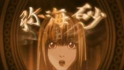 aname misa - e simpatica.Pacat ca Light nu o iubeste,cand ea - Death note
