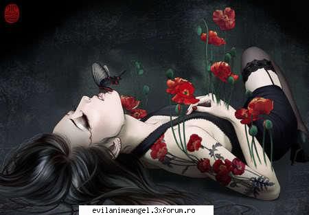 anime girl dark - 'neata! M-am gandit sa adaug cateva poze din - Galeria Anime^^