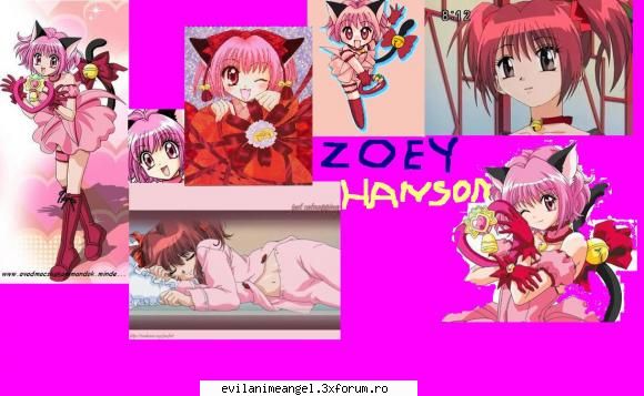 cu cine semanati - eu seman cu zoey(imaginea e facuta de mine) - Mew mew power