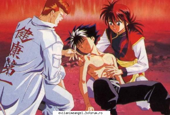 dovezi de iubire intre kurama si hiei - eeei...daca mika considera topicul inutil,are - Yu yu hakusho