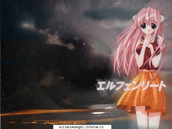 elfen lied galleries - pun si eu desi nu am vazut animeul - Elfen lied