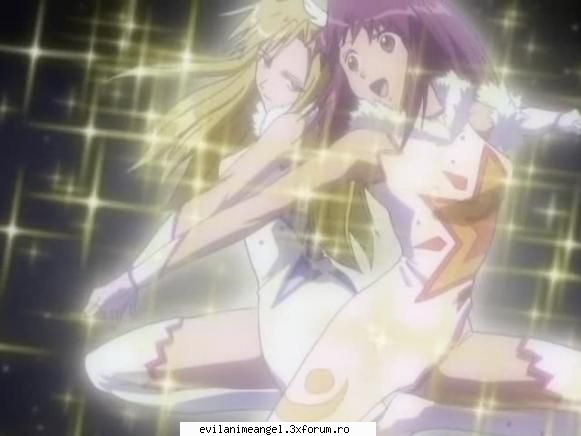 galeria kaleido star - in aceasta imagine sunt sora si layla executand - Kaleido star