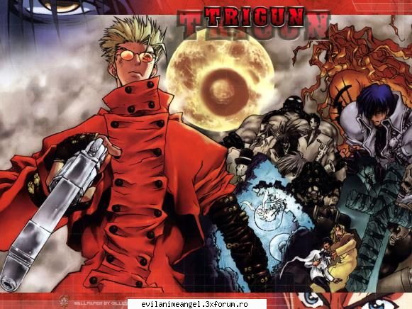galerie - poze cu acest anime desi lam vazut cam nimic - Trigun