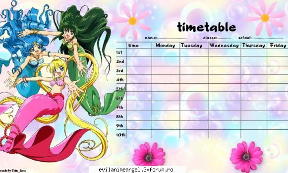 galerie - acesta este in engleza - Mermaid melody
