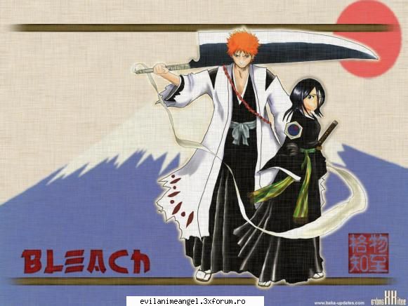 galerie - ichigo si rukia (cred k asa se scrie) - Bleach