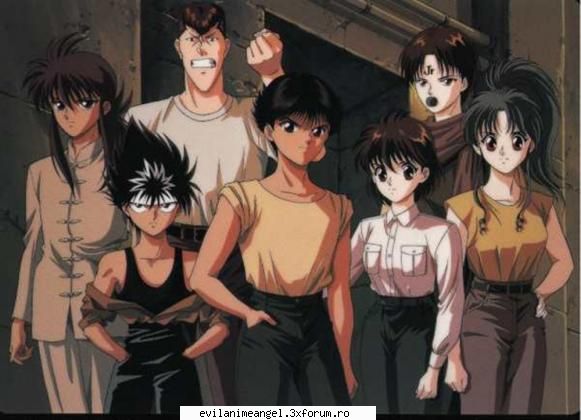 galerie yu yu hakusho - e interesant animeul si imi place ca e cu stafii - Yu yu hakusho
