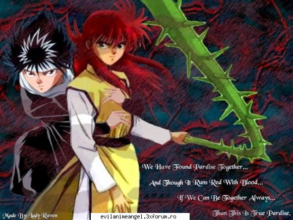 galerie yu yu hakusho - 5.hiei si kurama - Yu yu hakusho