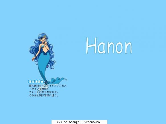 hanon - poza de sus ar fi trebuit sa se miste, dar in - Mermaid melody