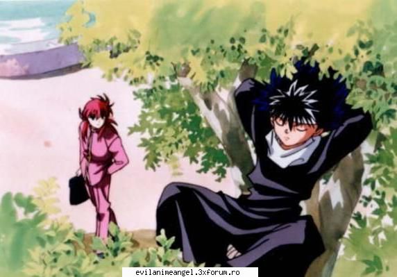 hiei si kurama - Stiam ca am un folder intreg cu ei. Sunt curioasa - Yu yu hakusho
