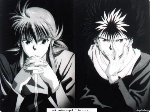 hiei si kurama - Ran - Yu yu hakusho