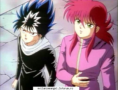 hiei si kurama - Imi place faptul ca se inteleg si se cunosc bine - Yu yu hakusho
