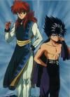 hiei si kurama - daa..si eu ador prima poza kurama si hiei sunt - Yu yu hakusho