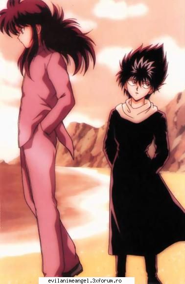 hiei si kurama - ce poze frumoase ati pus,fetelor! - Yu yu hakusho