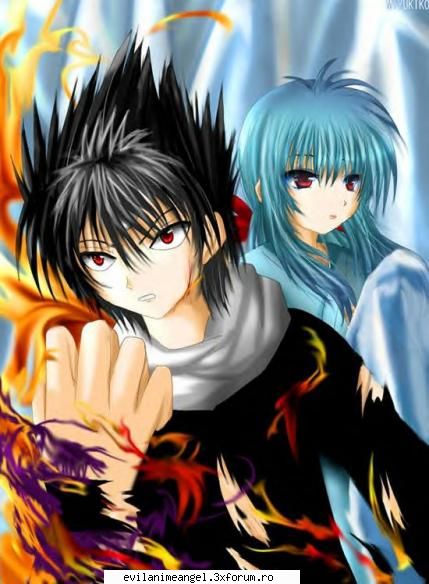 hiei si sora lui yukina - Am uitat sa pun poza - Yu yu hakusho