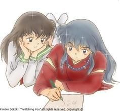 kagome y inuyasha - Sword Art - Inuyasha