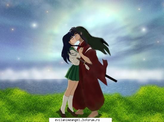 kagome y inuyasha - Sword Art - Inuyasha