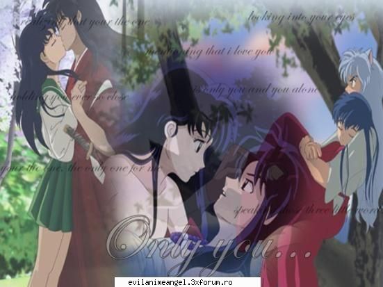 kagome y inuyasha - Sword Art - Inuyasha