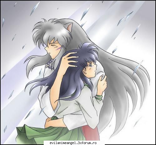kagome y inuyasha - asa sa mai punem poze;) - Inuyasha