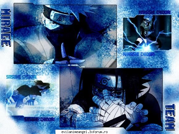 kakashi - kakashi si sasuke - Naruto
