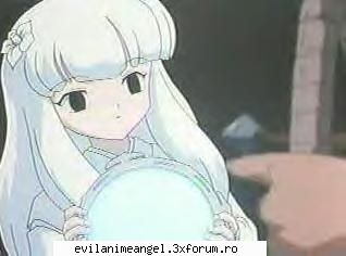 kanna - este draguta ochii ei ma sperie atat de frumosi - Inuyasha