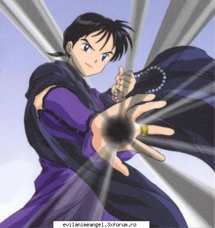 miroku - pervers nenorocit!!! ma rog .. poze cu el - Inuyasha