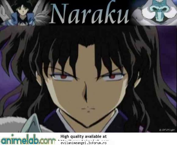 naraku - numi place de el.. sincer il urasc.. prea negativ - Inuyasha