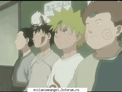 naruto kids - bate vantul frunza-n dunga - Naruto