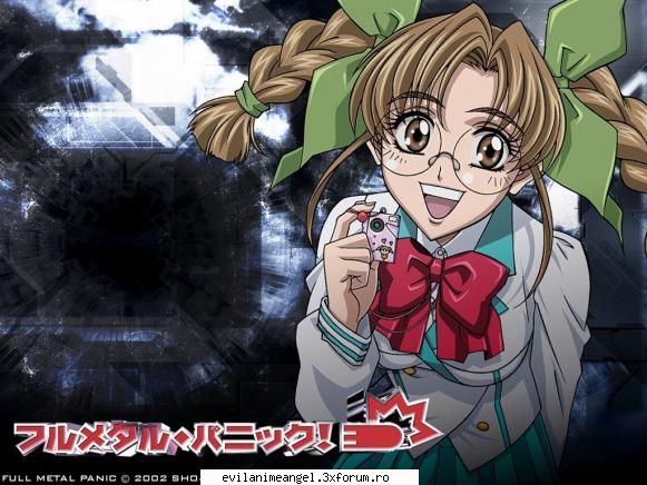 personaje full metal panic - prietena lui kaname - Full metal panic