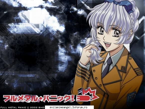 personaje full metal panic - "capitanul" tessa - Full metal panic