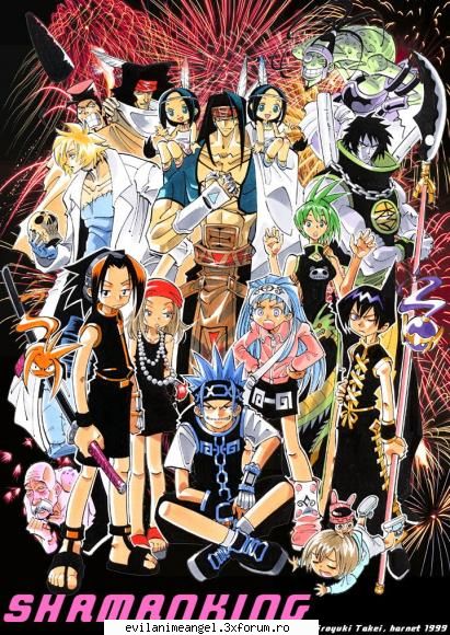personajul preferat - al meu este anna - Shaman king