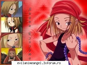 personajul preferat - mie imi place anna, am mai spus o data :D, numai - Shaman king
