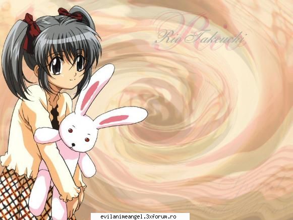 rio - rio and her bunny ^^ - Spiral