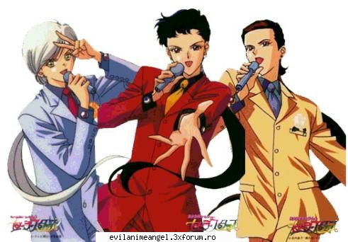 sailor stars - poze cu cei trei: Yaten, Seiya si Taiki, "cei - Sailor moon