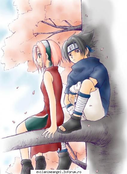 sakura love sasuke - ~chobits~ - Naruto