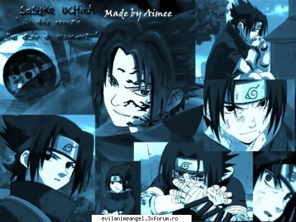 sasuke - asa deci el imi palce - Naruto